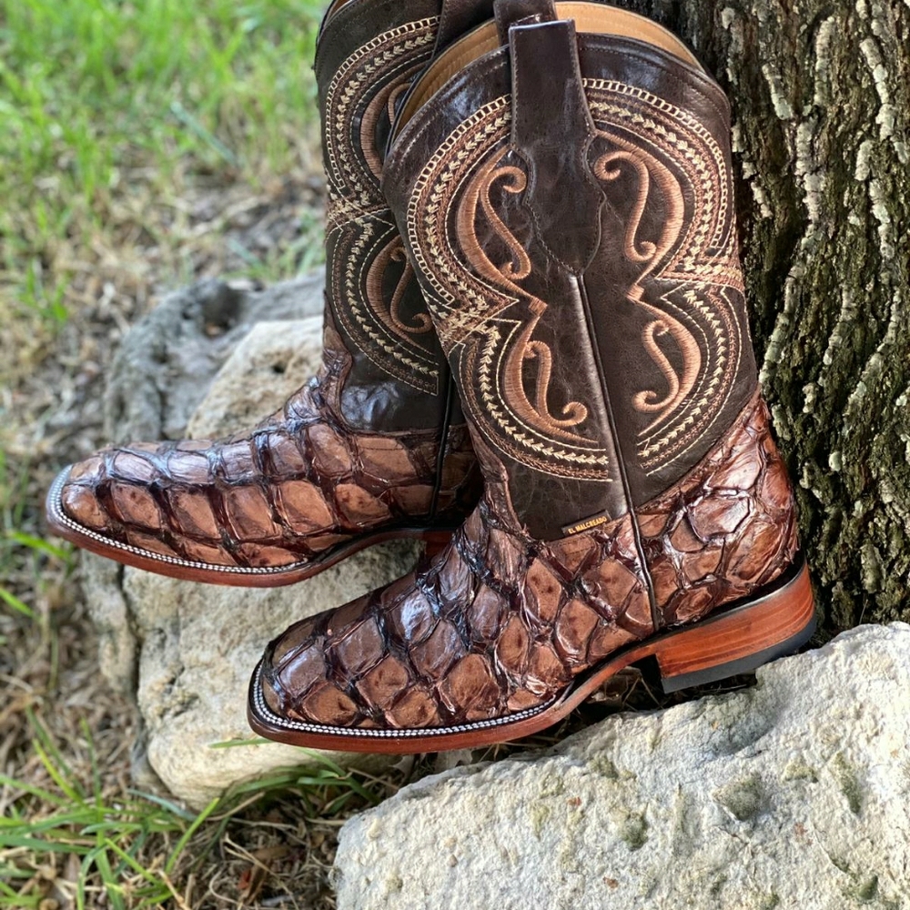 Mens exotic Arapima Boots